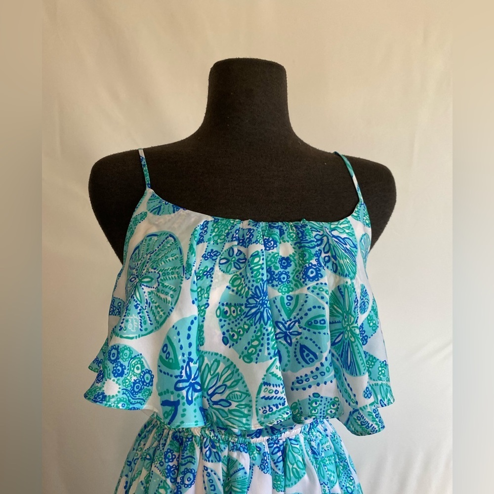 NWOT Lilly Pulitzer for Target Satin Flounce Dre - Picture 4 of 8